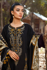MARIA B DHANAK UNSTITCH DRESS V715
